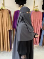 نقاب بالطرحة مودة